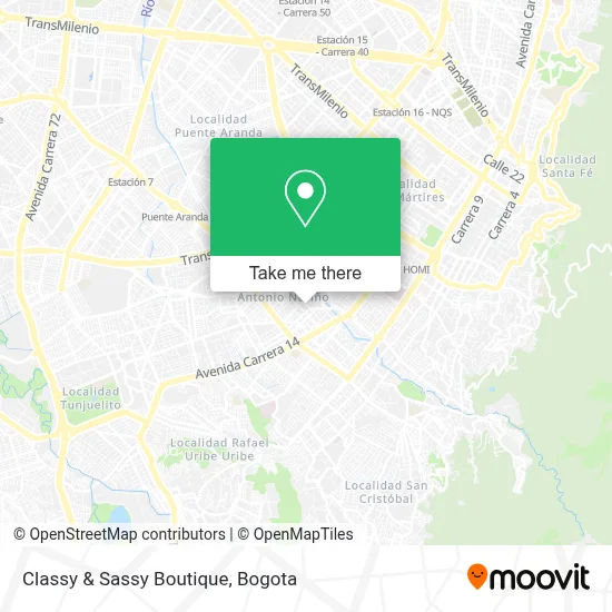 Classy & Sassy Boutique map