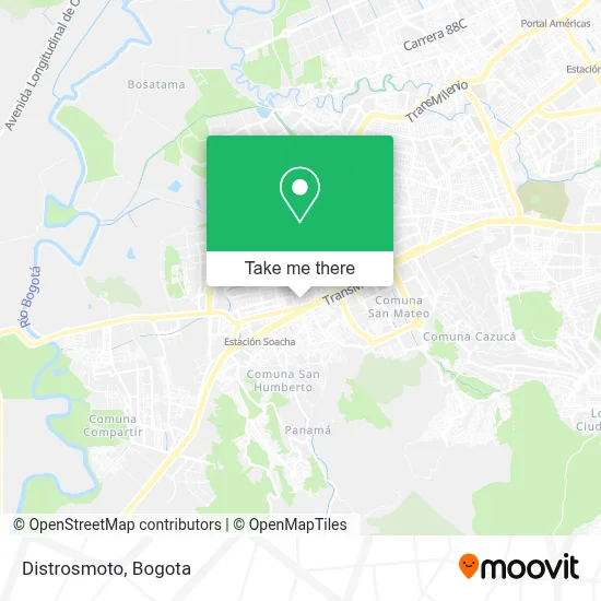 Distrosmoto map