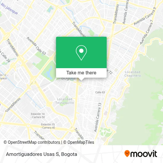 Amortiguadores Usas S map