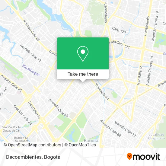 Decoambientes map