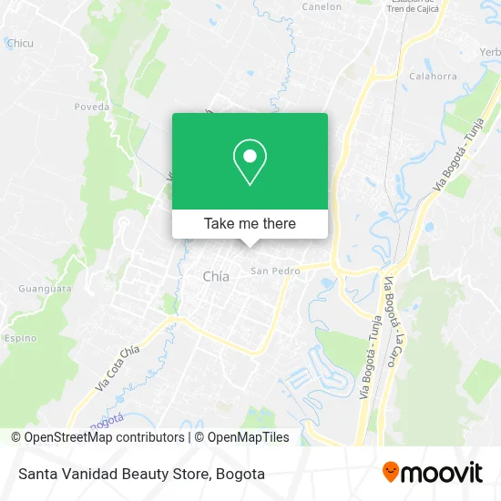 Santa Vanidad Beauty Store map