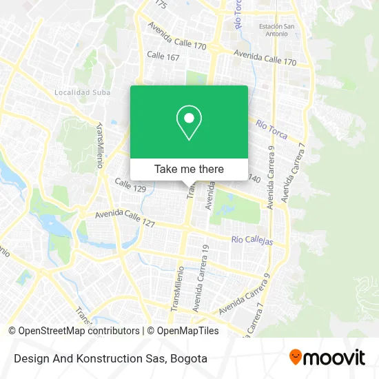 Design And Konstruction Sas map
