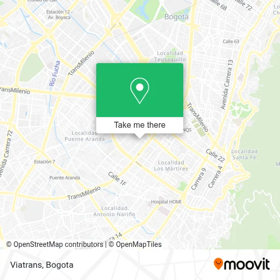 Viatrans map