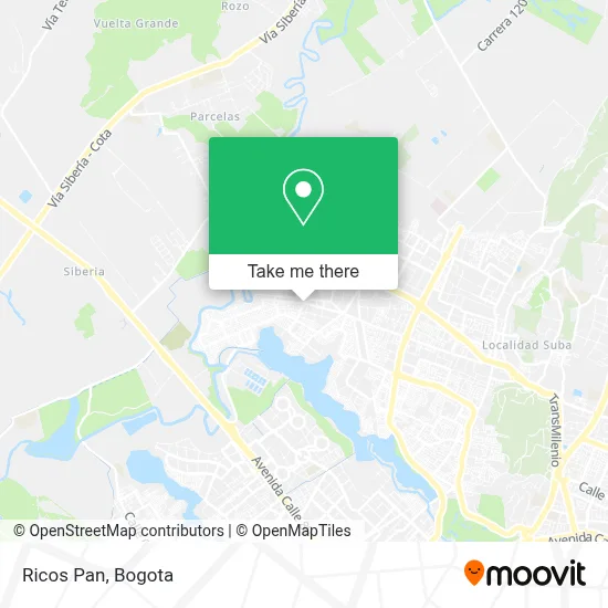 Ricos Pan map