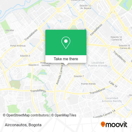 Airconautos map