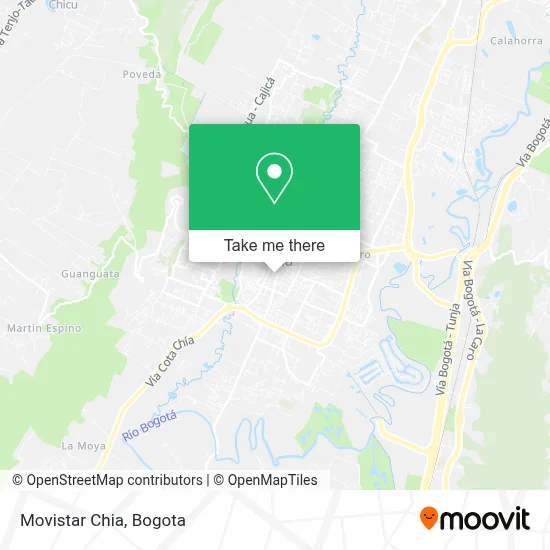 Movistar Chia map
