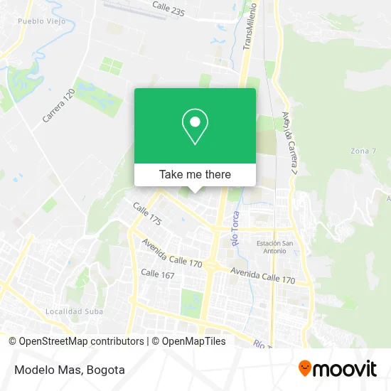 Modelo Mas map