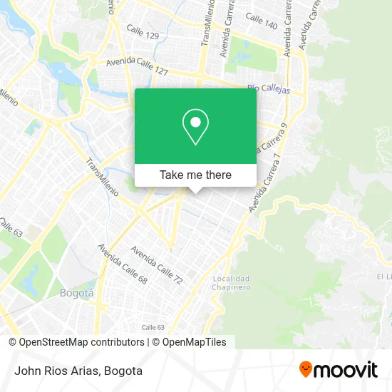 John Rios Arias map