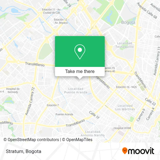 Stratum map
