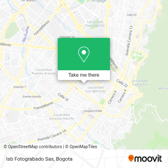 Isb Fotograbado Sas map