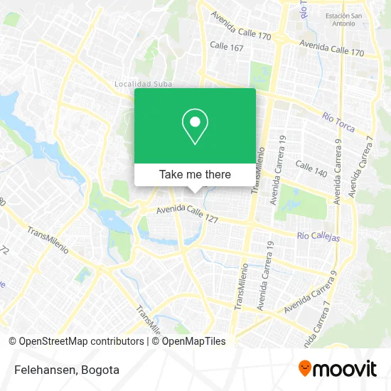 Felehansen map