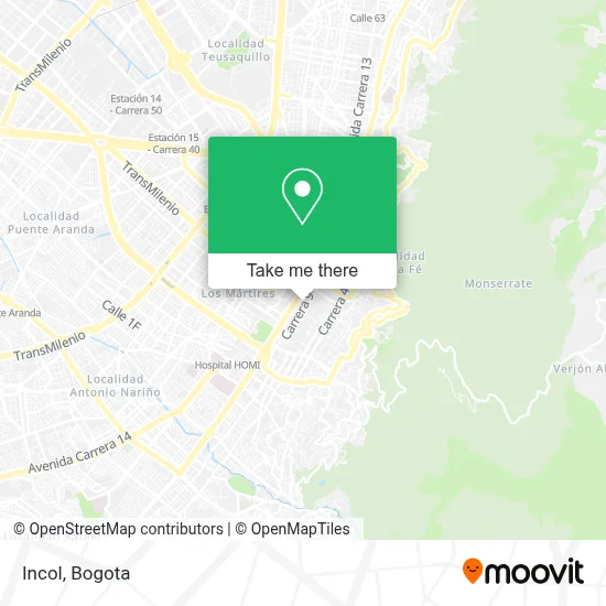 Incol map