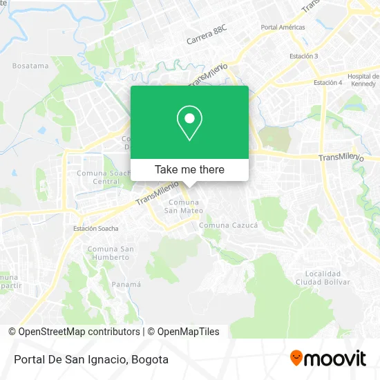 Portal De San Ignacio map