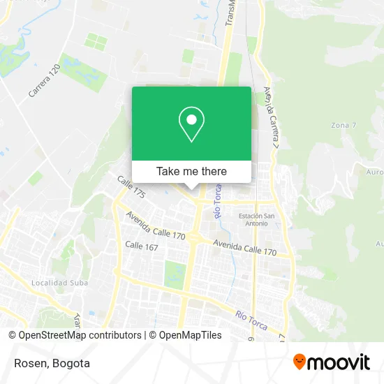 Rosen map
