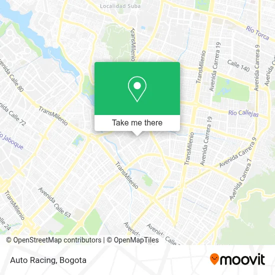 Auto Racing map