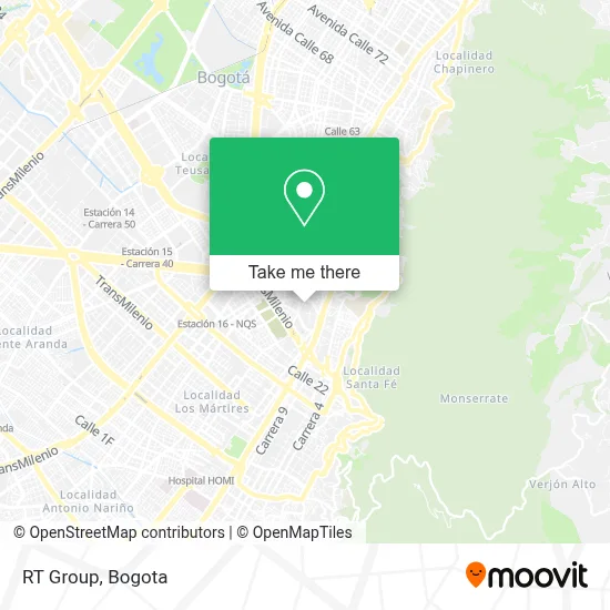 Rt Group map