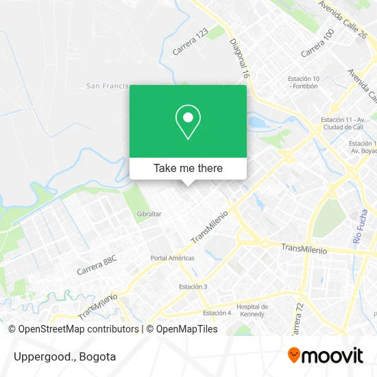 Uppergood. map
