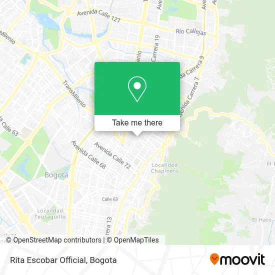 Rita Escobar Official map