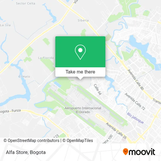 Alfa Store map