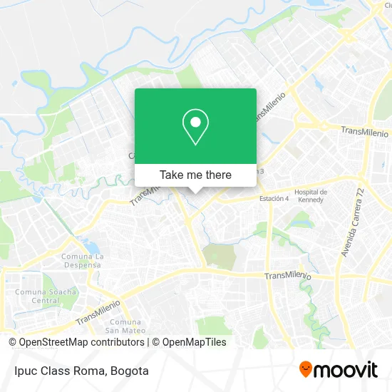 Ipuc Class Roma map