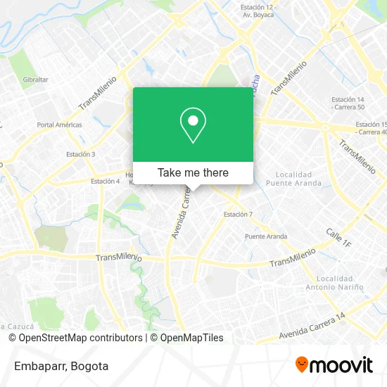 Embaparr map
