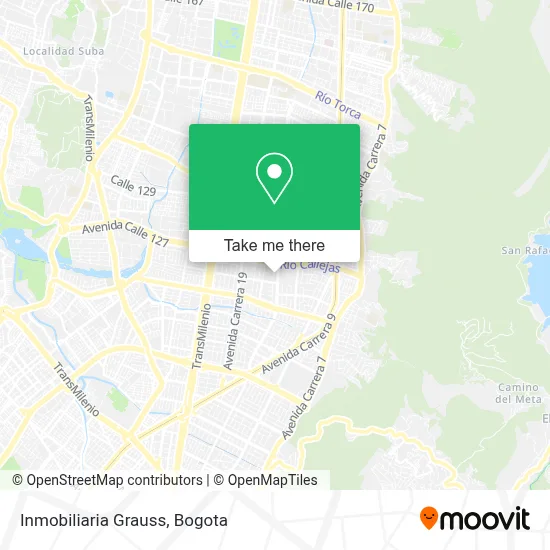 Inmobiliaria Grauss map