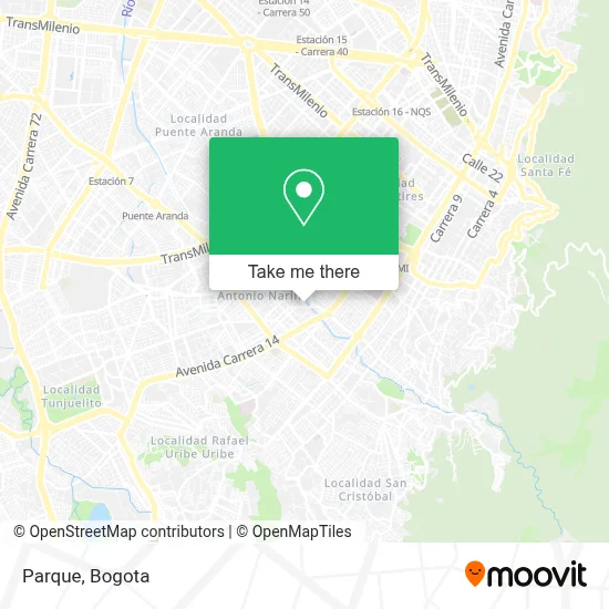 Parque map
