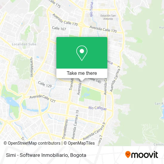 Simi - Software Inmobiliario map