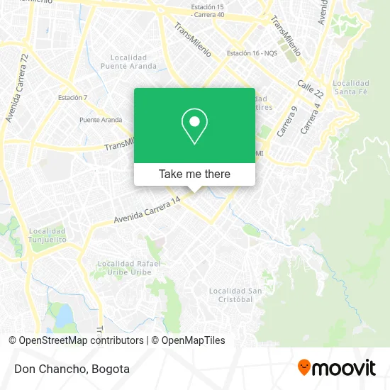 Don Chancho map