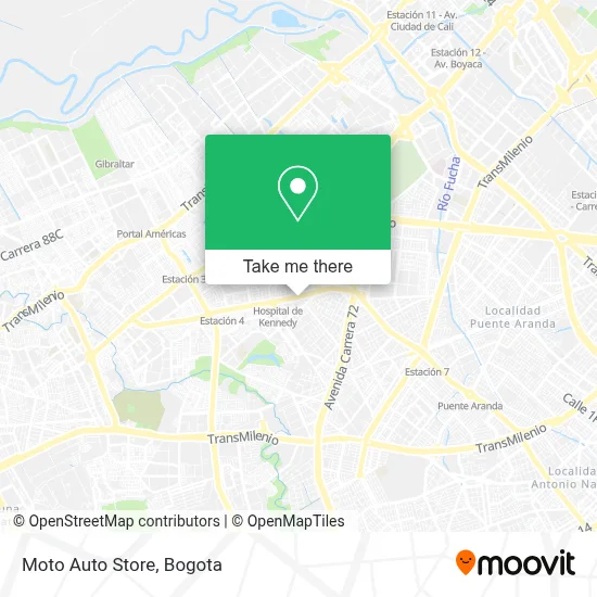 Moto Auto Store map