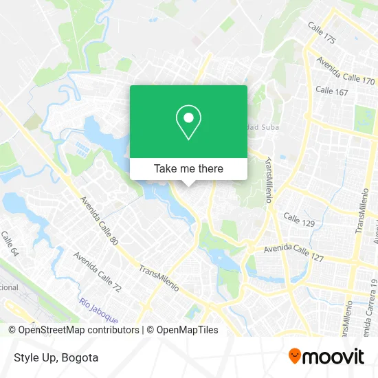 Style Up map