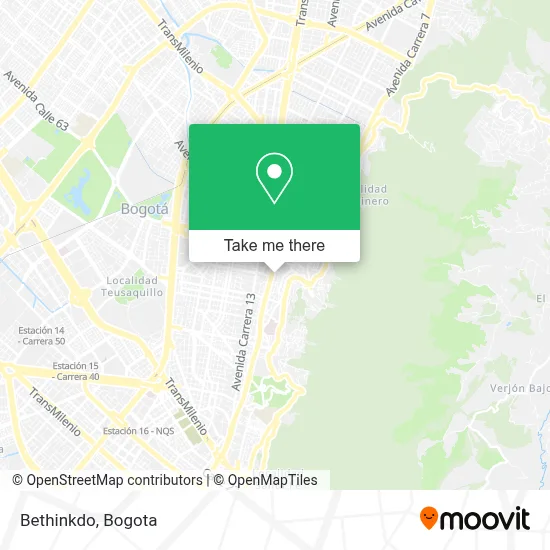 Bethinkdo map