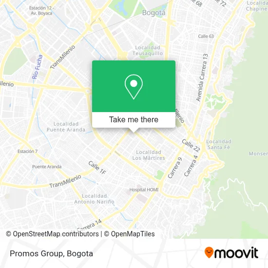 Promos Group map