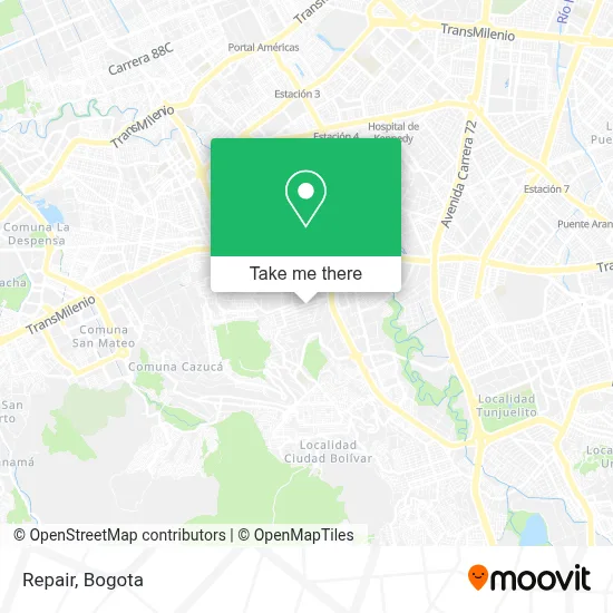 Reparo map