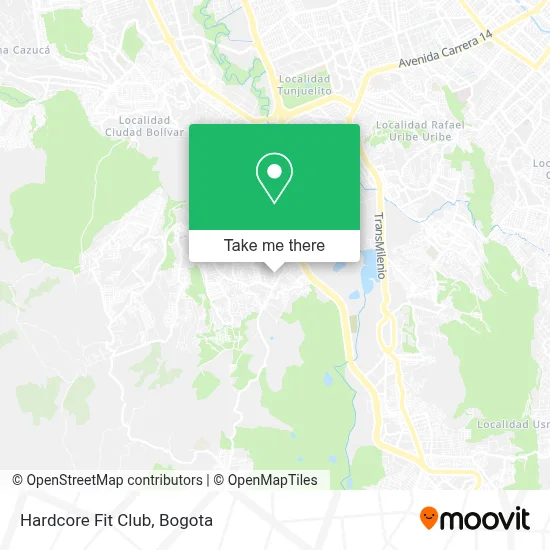Hardcore Fit Club map