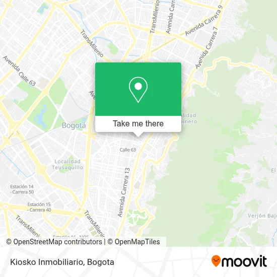Kiosko Inmobiliario map