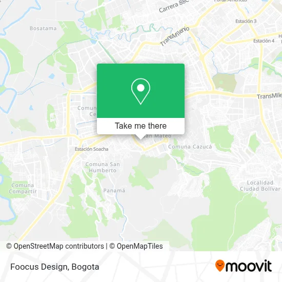 Foocus Design map