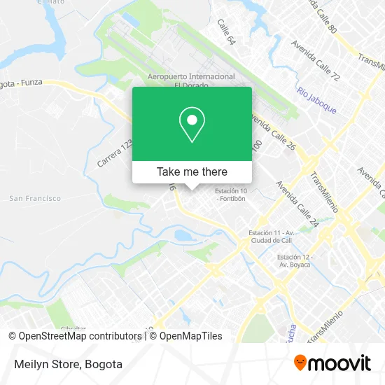 Meilyn Store map