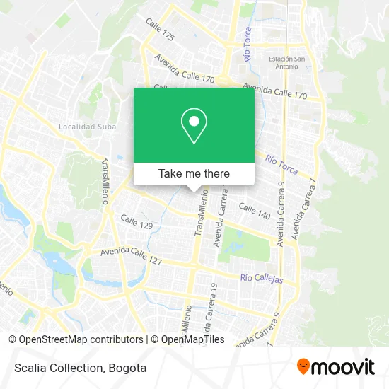 Scalia Collection map