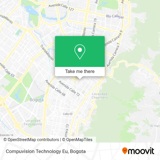 Compuvision Technology Eu map