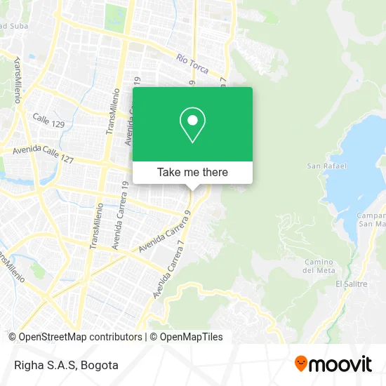 Righa S.A.S map