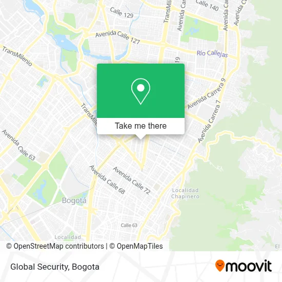 Global Security map