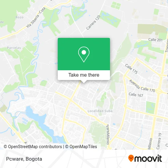 Pcware map