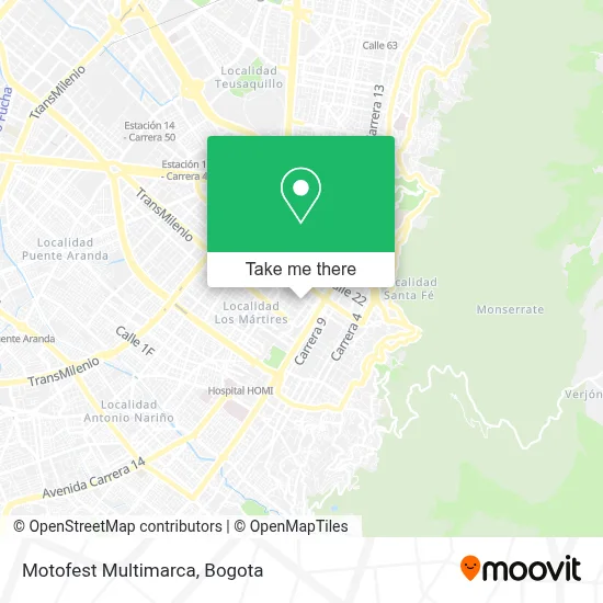 Motofest Multimarca map