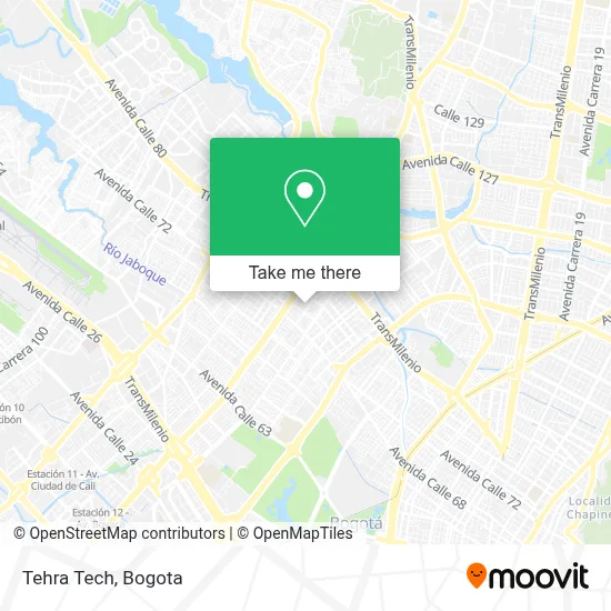 Tehra Tech map