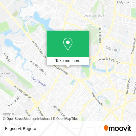 Engservi map