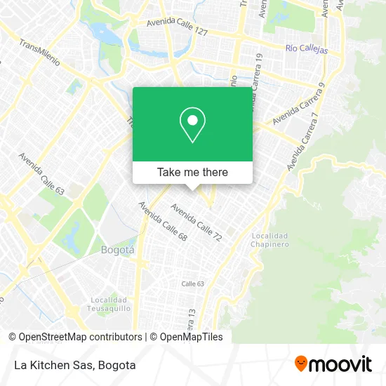 La Kitchen Sas map