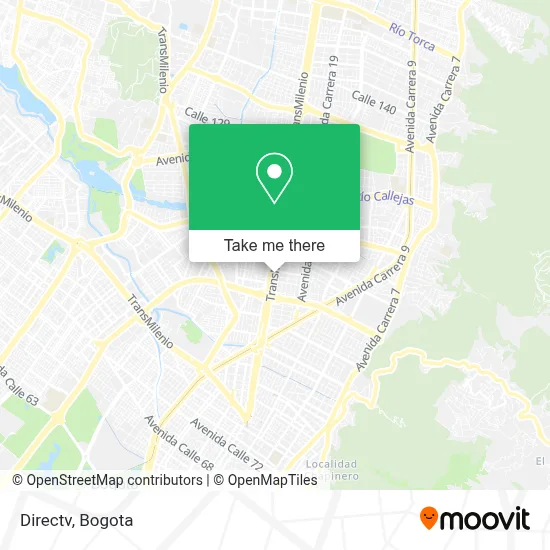 Directv map