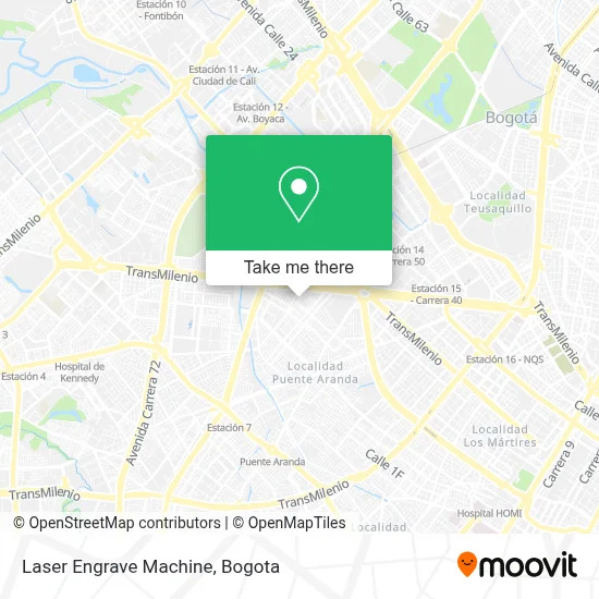 Laser Engrave Machine map