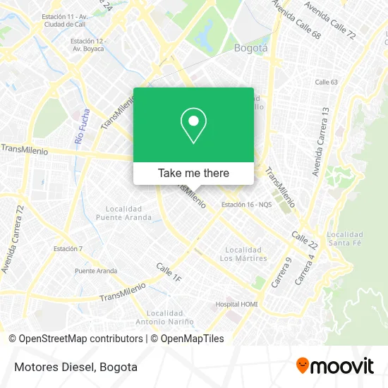 Motores Diesel map